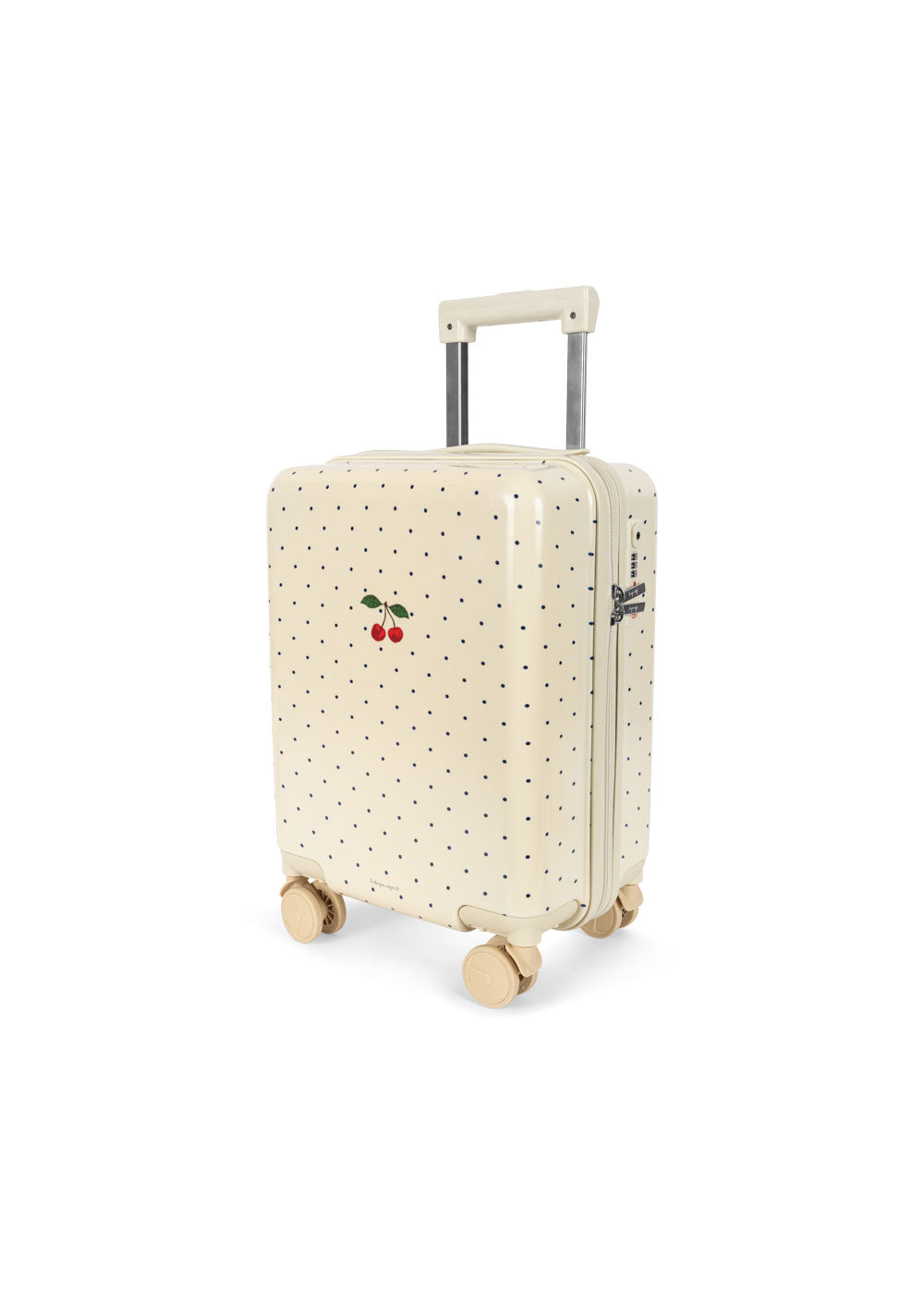 Travel Suitcase Navy Dot