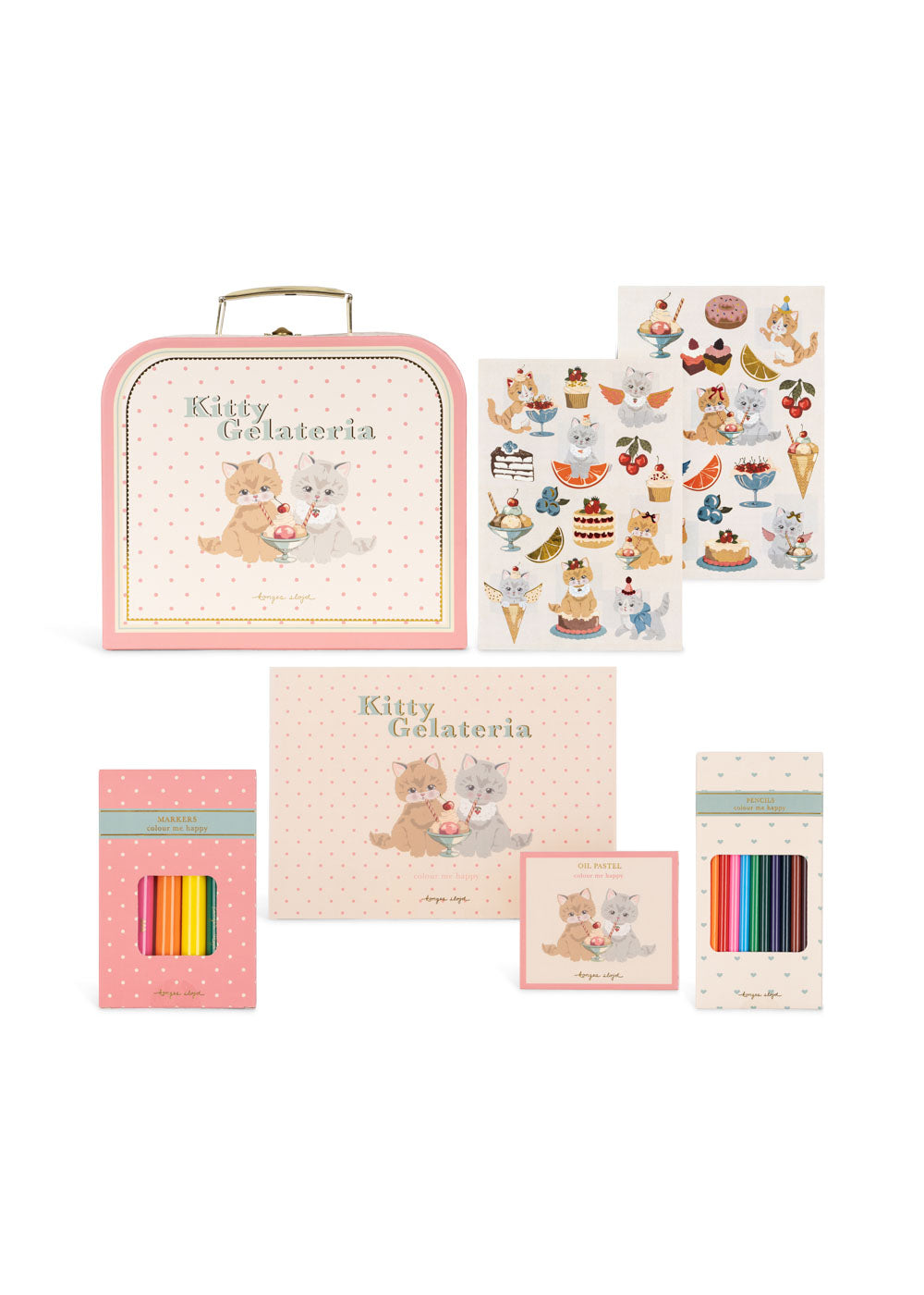 LITTLE ARTIST SET - KITTY FRIENDS