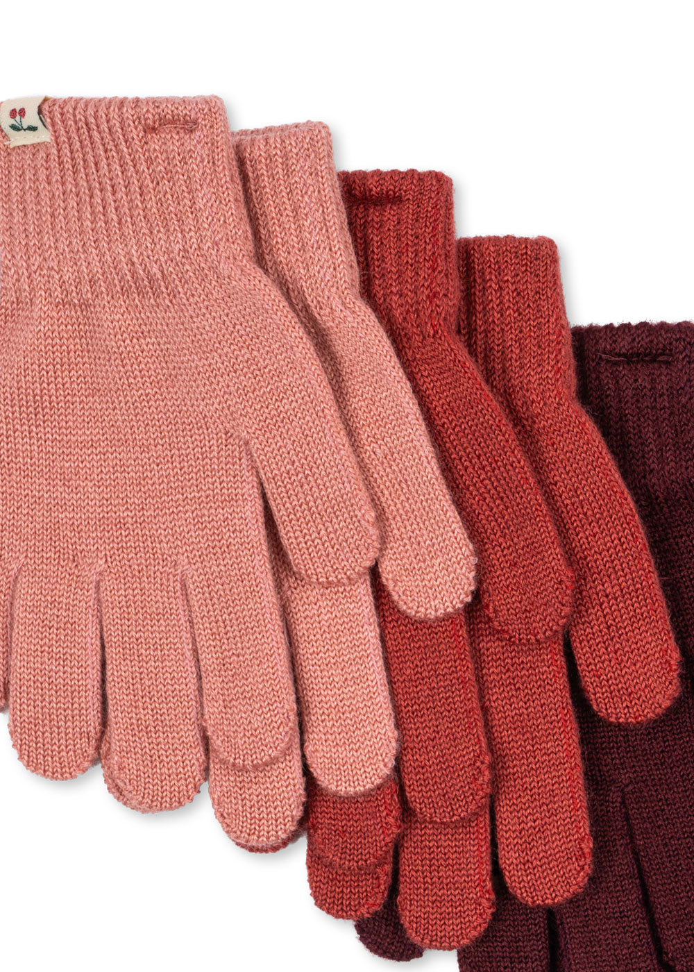 3 PACK FILLA GLOVES - Rose Mix