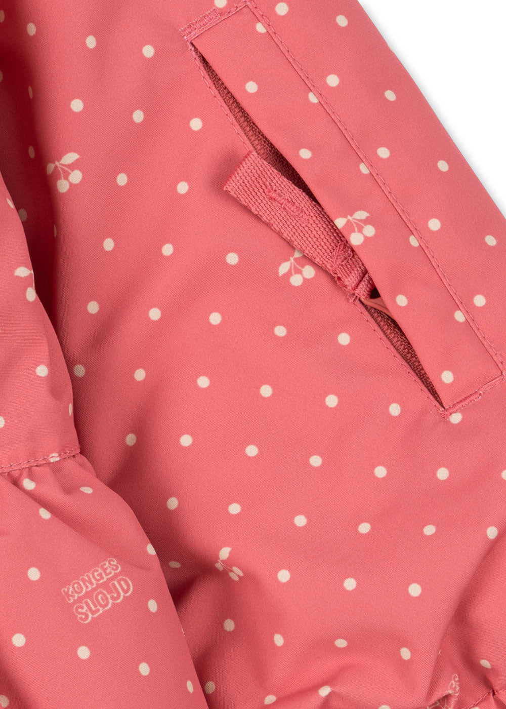 MISMOU FRILL JACKET - CHERRY BERRY DOT