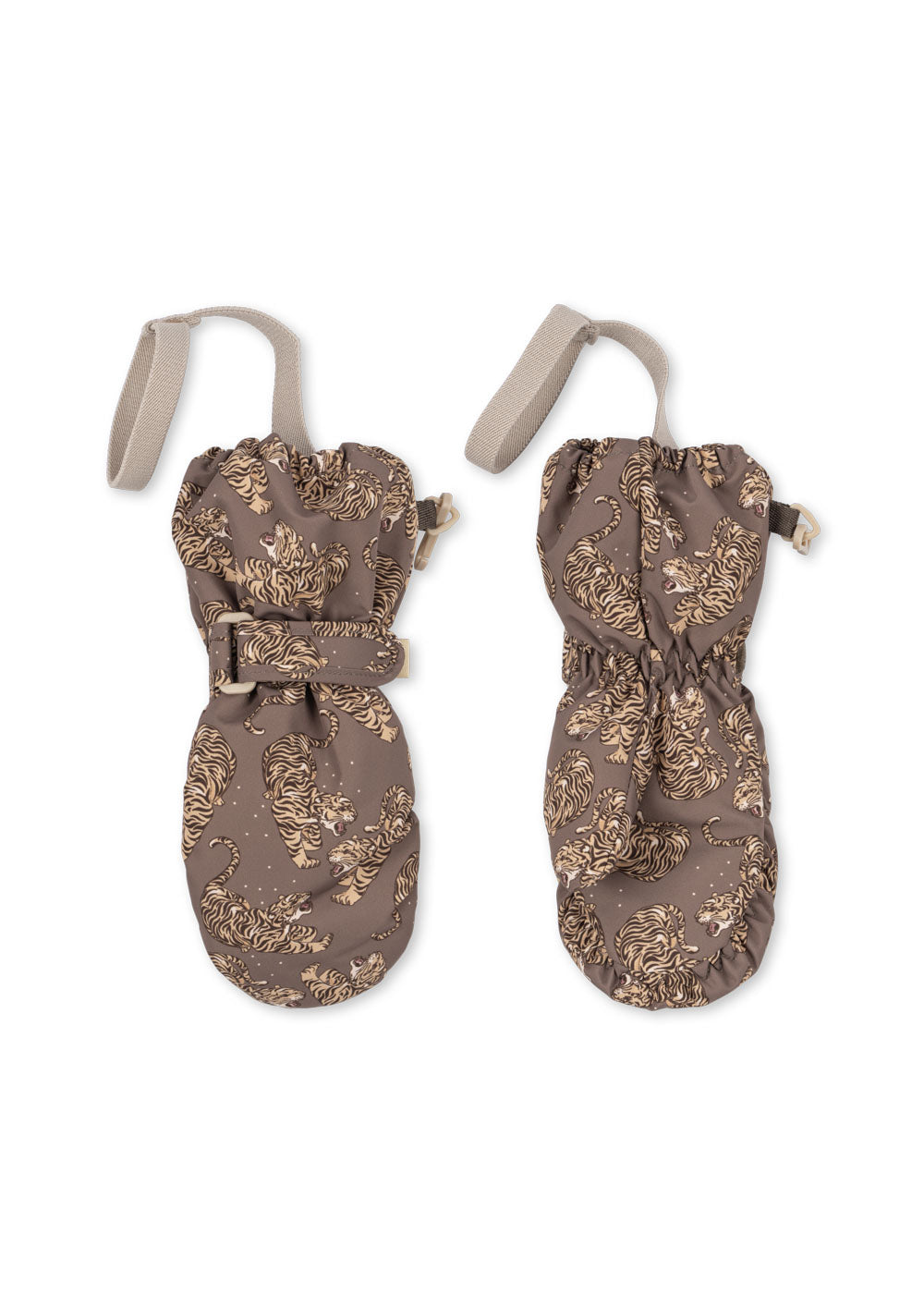 Nohr Snow Mittens Print Panthera