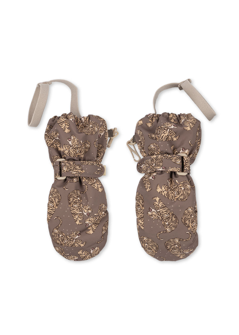 Nohr Snow Mittens Print Panthera
