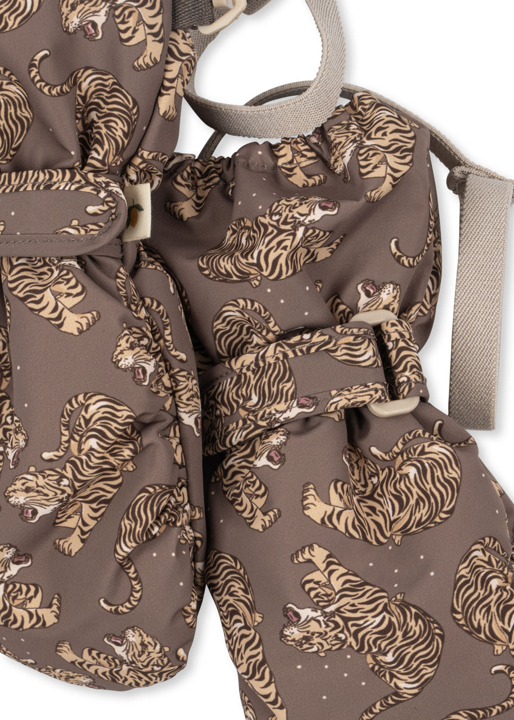 Nohr Snow Mittens Print Panthera