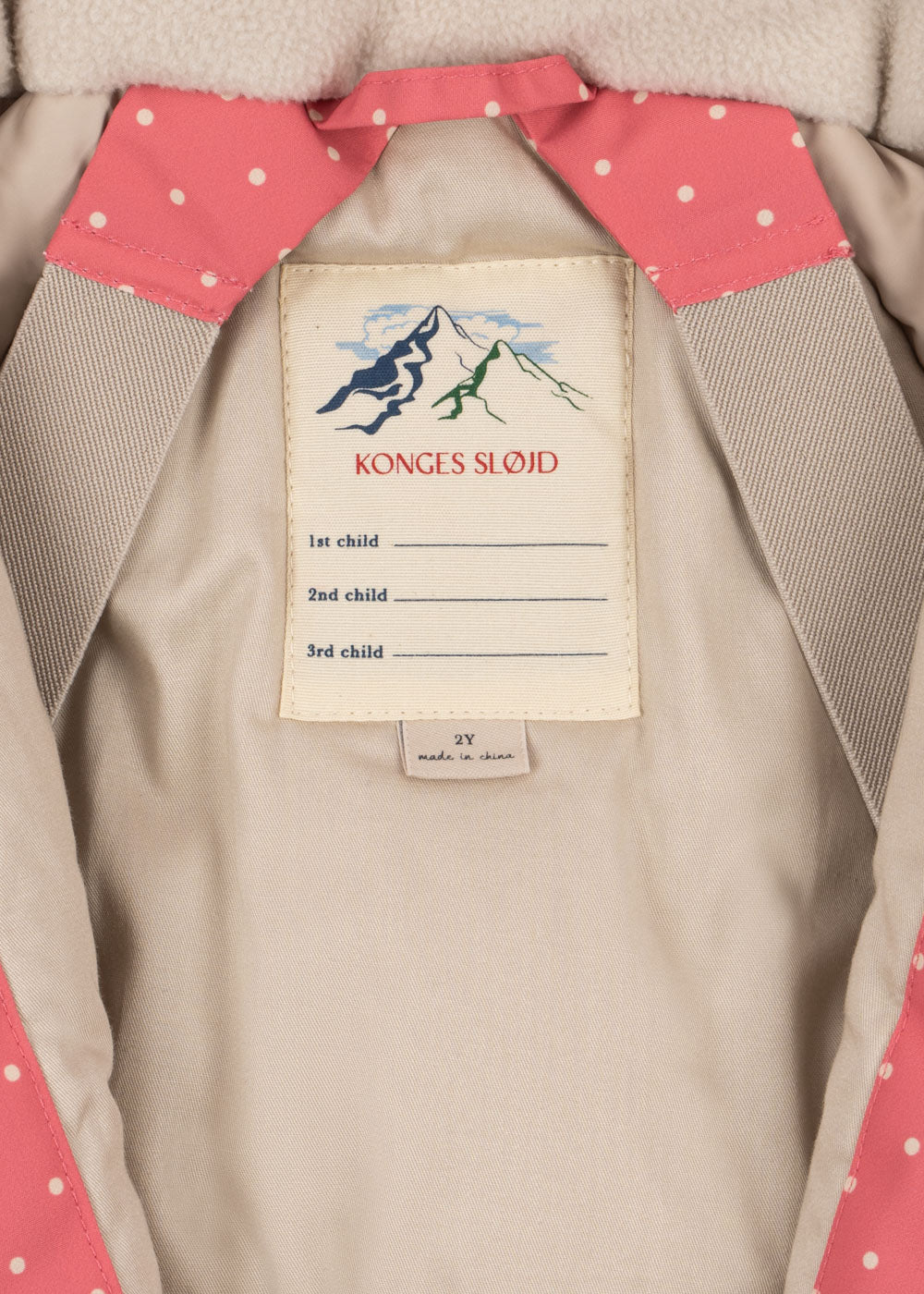 NOHR SNOWSUIT PRINT - CHERRY BERRY DOT
