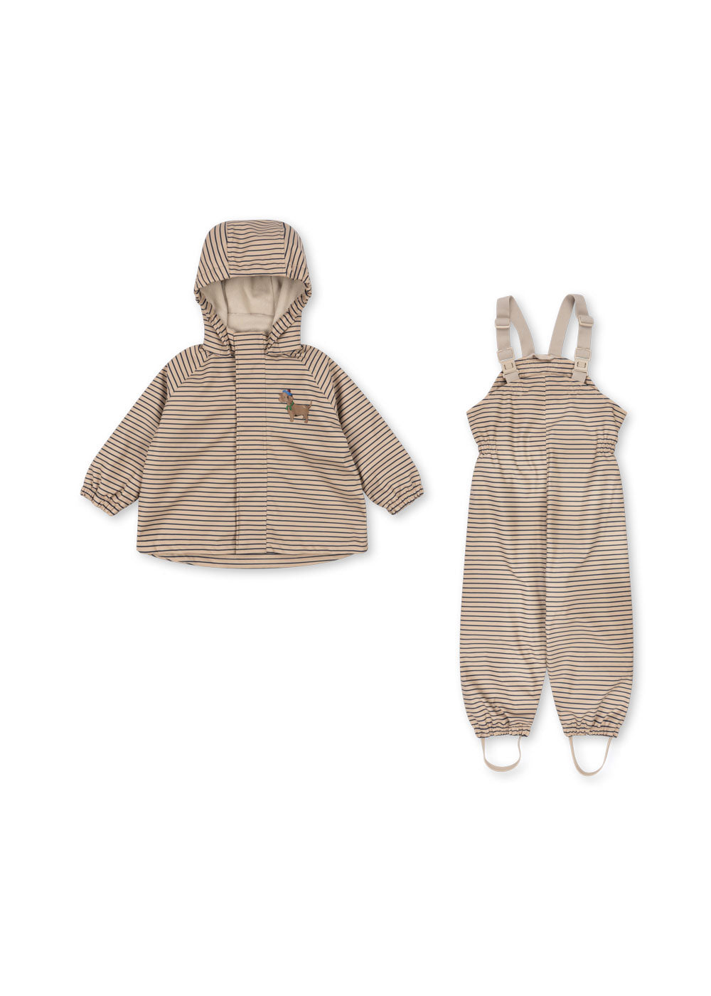 Rainy Palme Dog Set Stripe La Mer