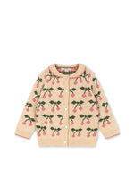 Belou Collar Cardigan - Cherry