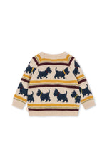 BELOU KNIT SWEATER piccolo scottie