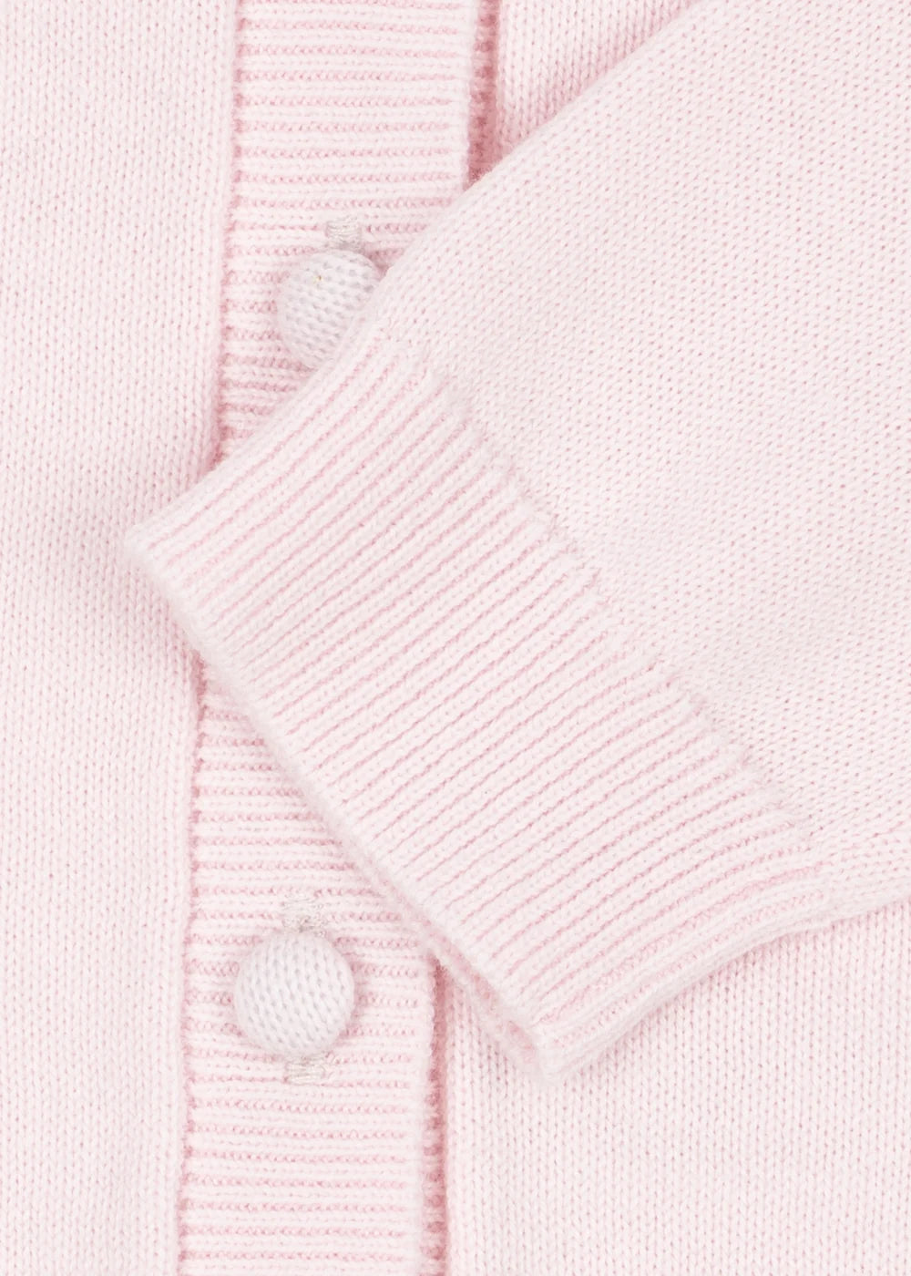 Konges Sløjd Cathy Cardigan Veiled Rose buttons detail