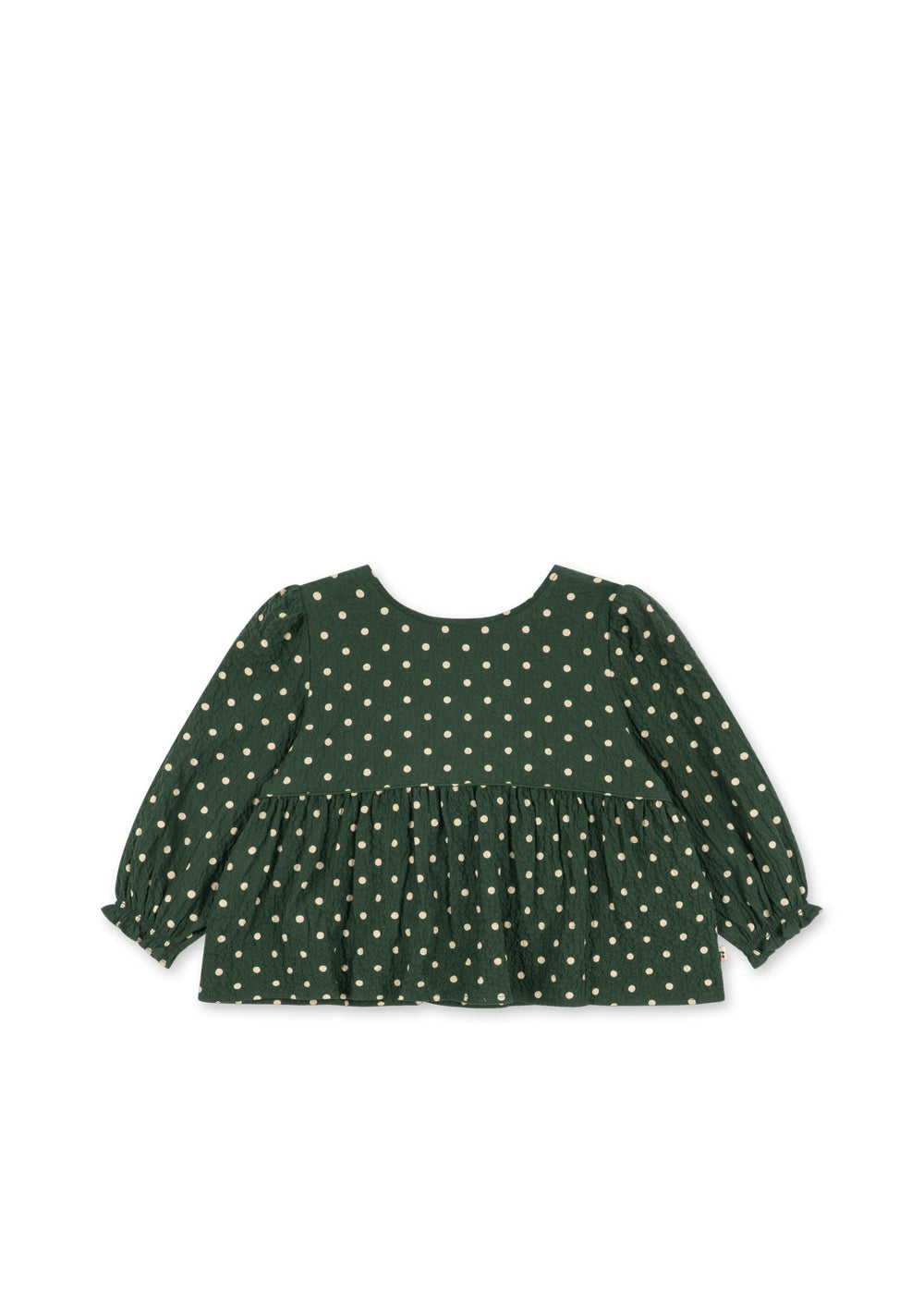 ELIN BOW BLOUSE GOTS - DOT MARSEILLE