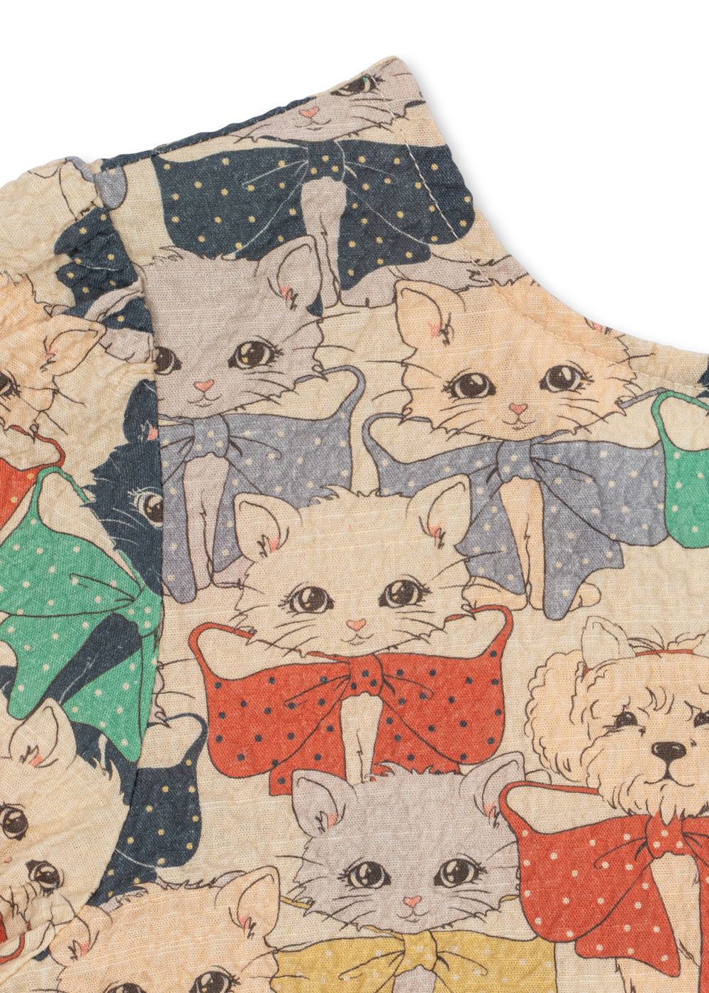 Elin LS Bow Dress Like Cats And Dogs