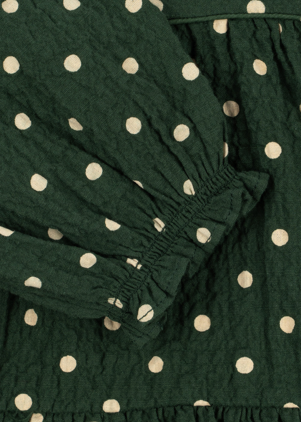 ELIN LONG SLEEVE BOW DRESS dot marseille