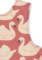Magot Bow Dress Swan Rose detail