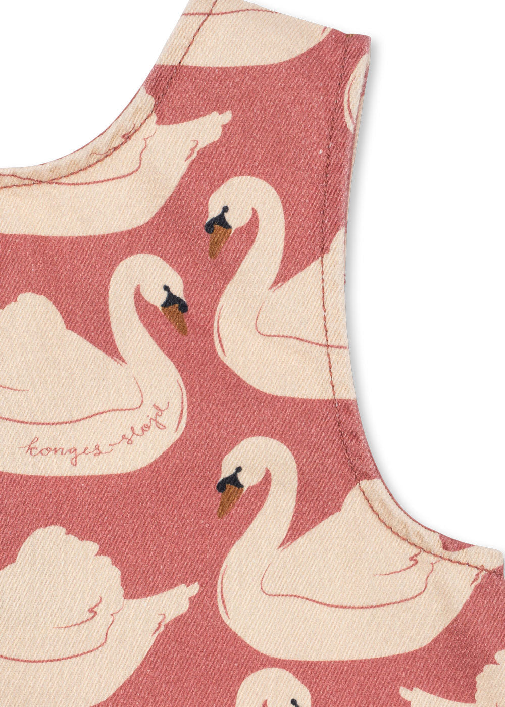 Magot Bow Dress Swan Rose detail