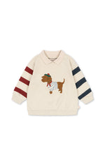 Spotty Sweatshirt GOTS - Brown Rice