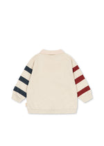 SPOTTY SWEATSHIRT GOTS - Brown Rice