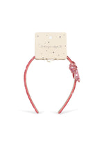 SEQUIN BOW HAIRBRACE - RAPTURE ROSE