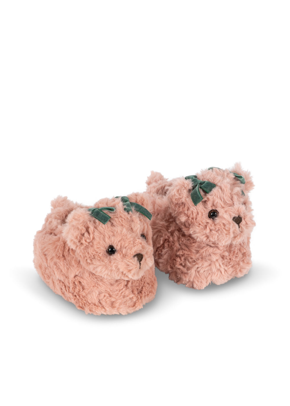 TEDDY FOOTIES - DUSTY PINK