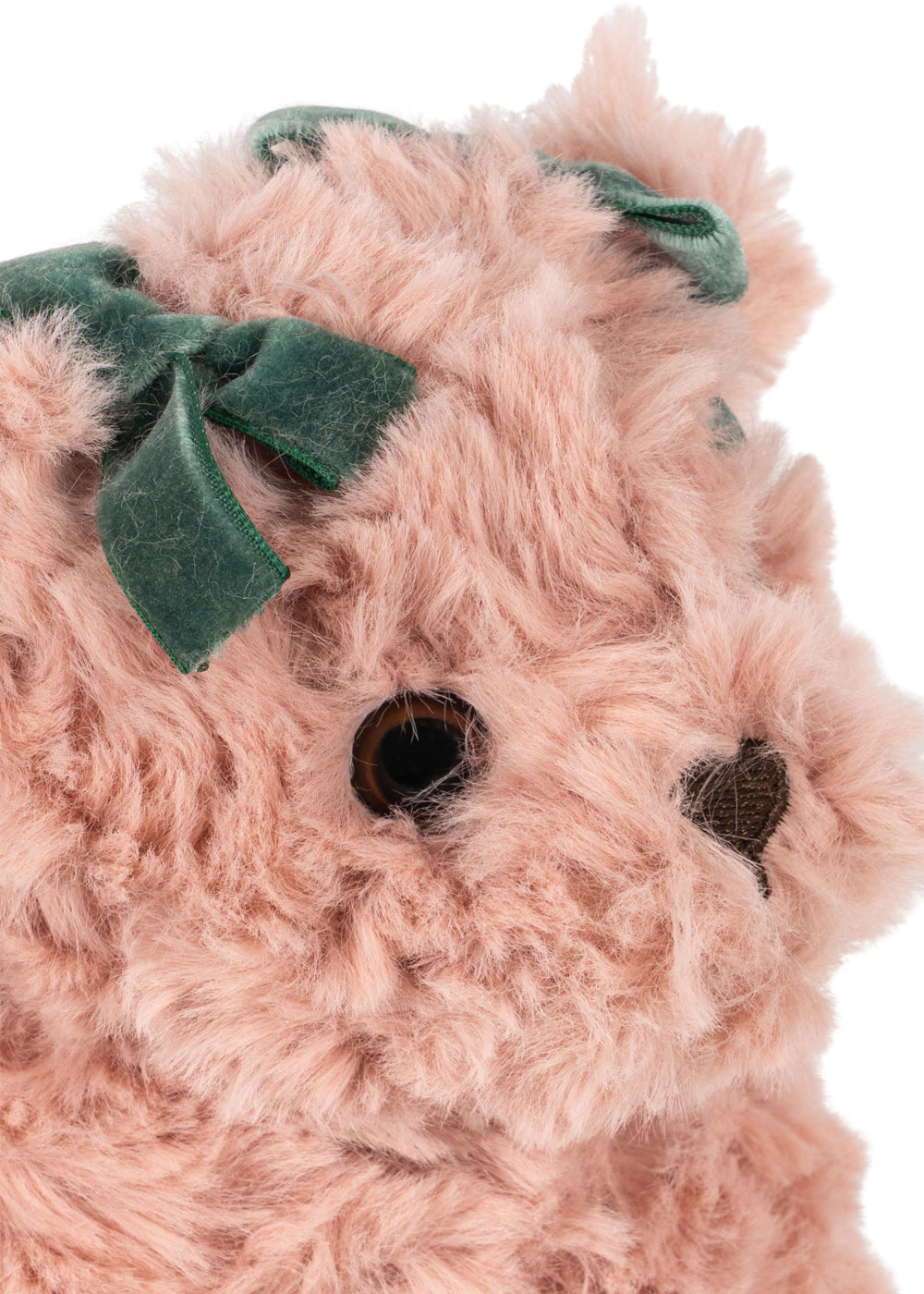 TEDDY FOOTIES - DUSTY PINK