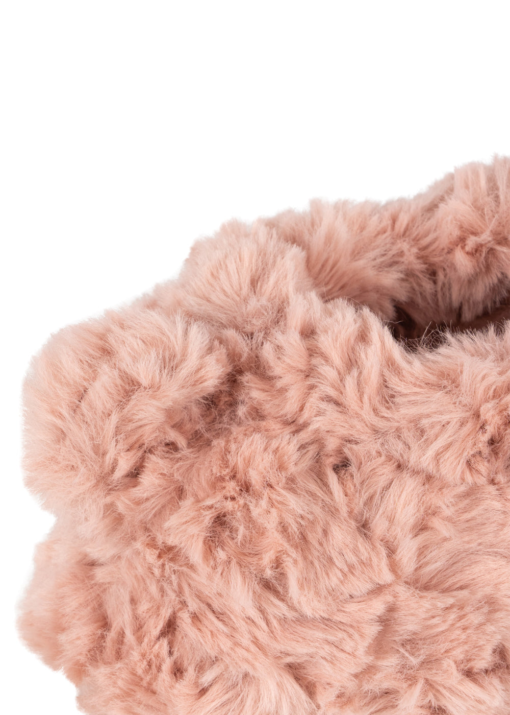 TEDDY FOOTIES - DUSTY PINK