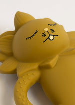 TEETHER LION - MUSTARD