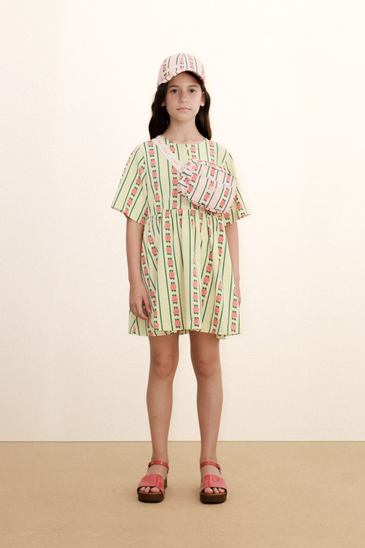 ROSE PATTERN DRESS