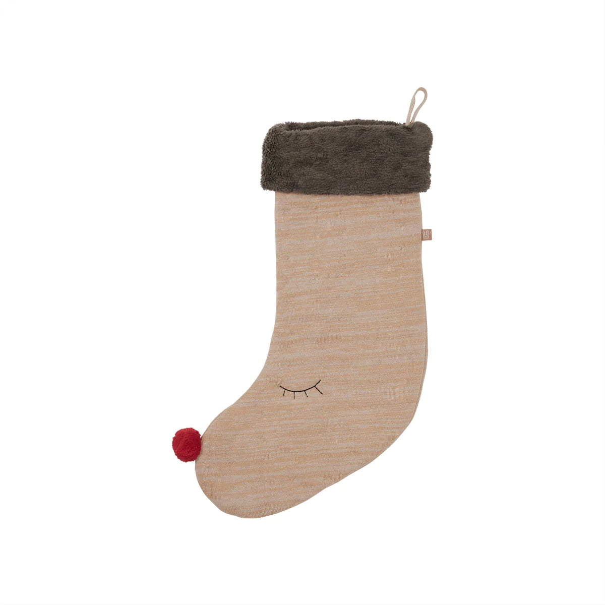 RUDOLF CHRISTMAS STOCKING