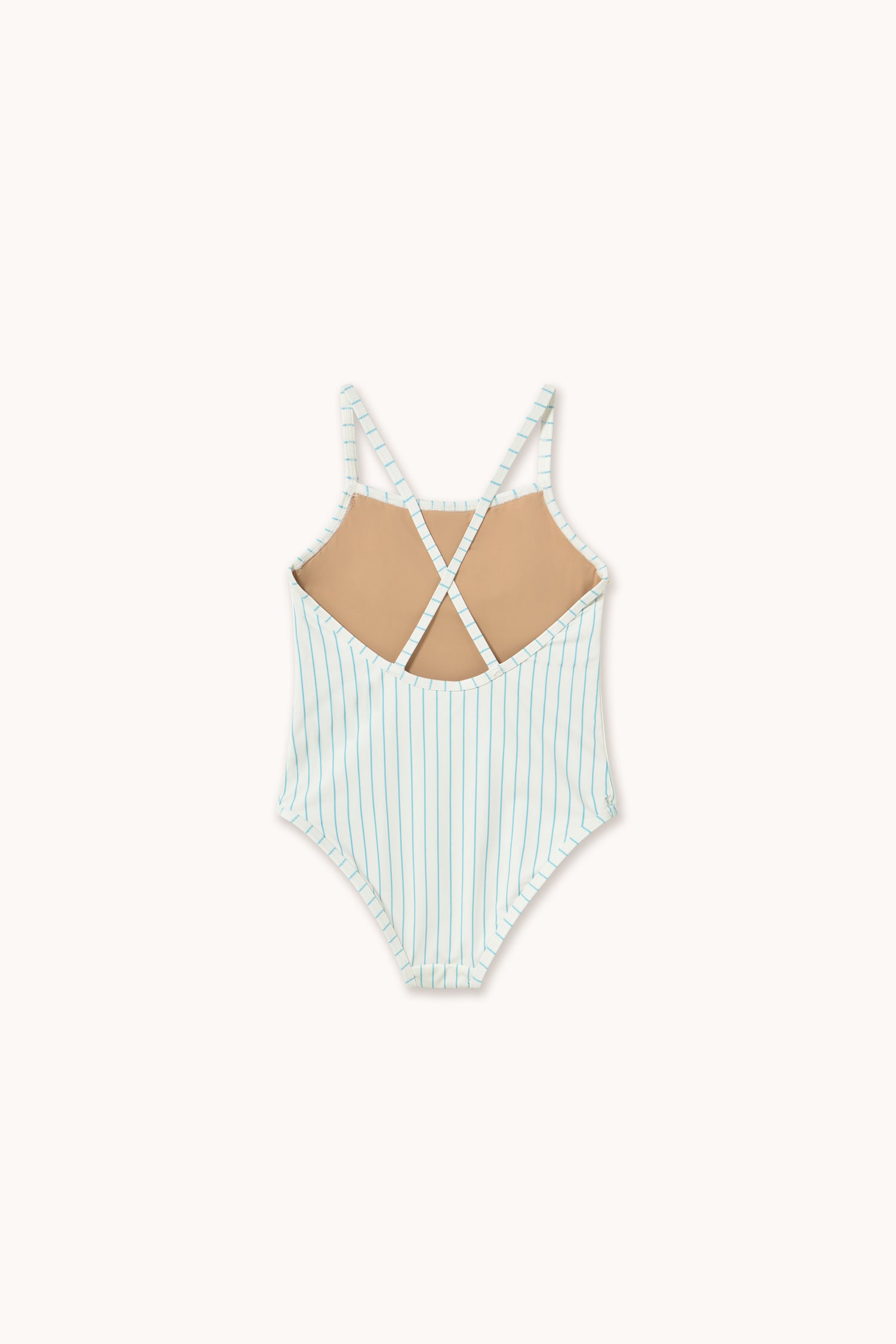 MAUDYMOSI KOSTIUMĖLIS - CYAN FINE STRIPES