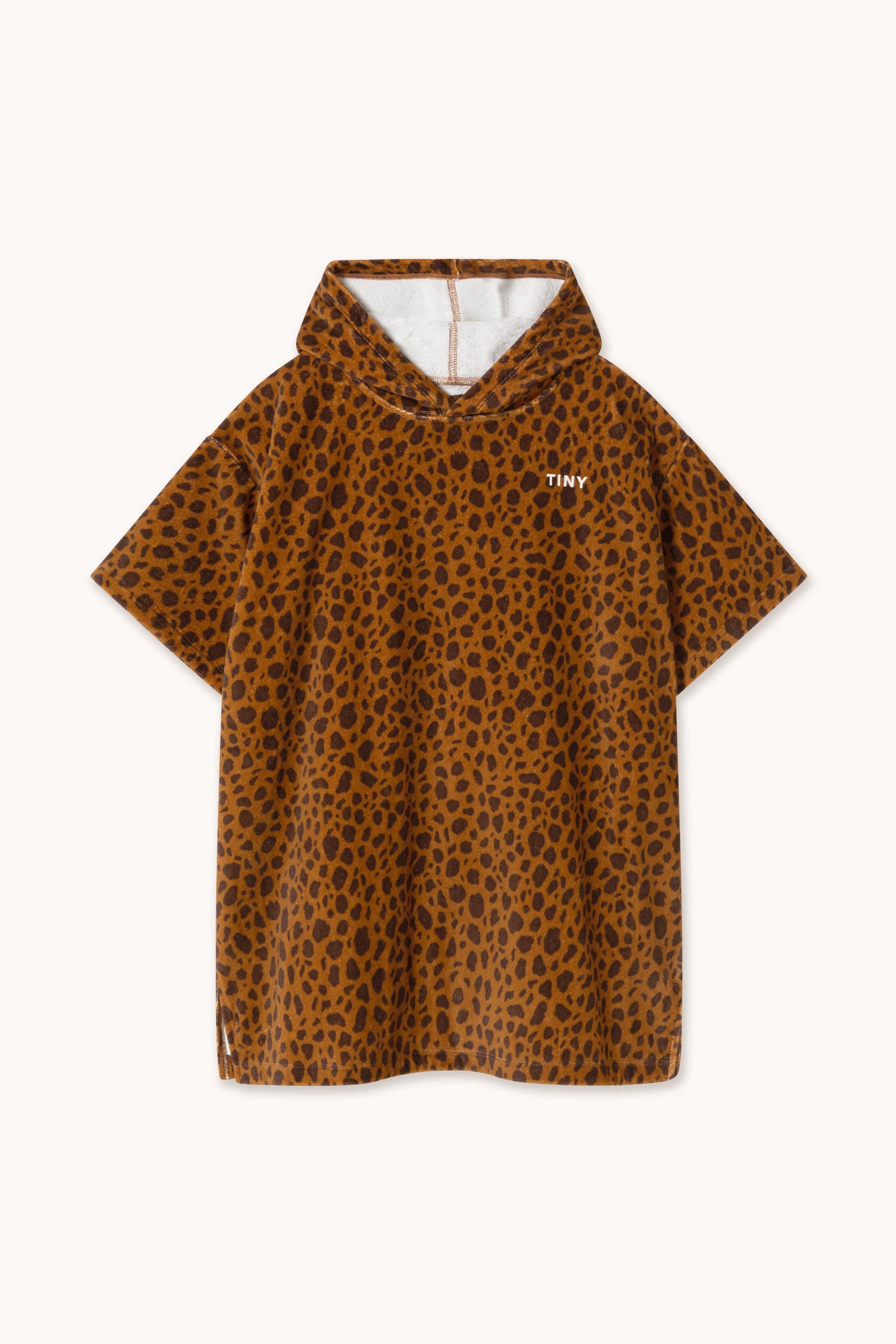 MINI ANIMAL PRINT PONCHO TOWEL