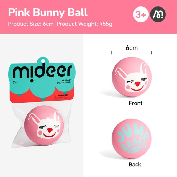 PINK BUNNY SENSORY BALL