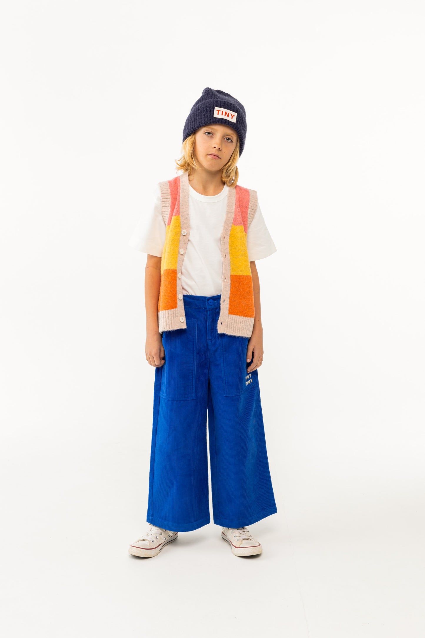 COLOR BLOCK TINY VEST