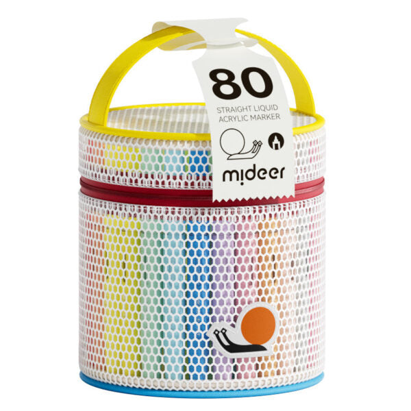 WATER-BASED ACRYLIC MARKERS - 80 COLOURS