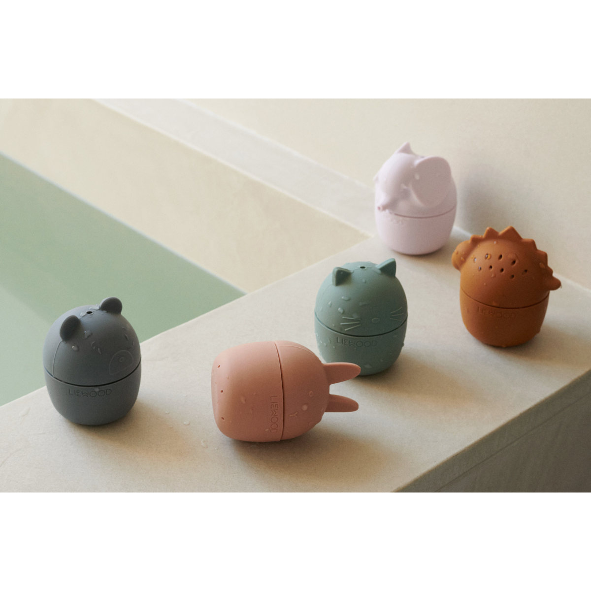 Liewood Gaby bath toys 5-pack Multi mix