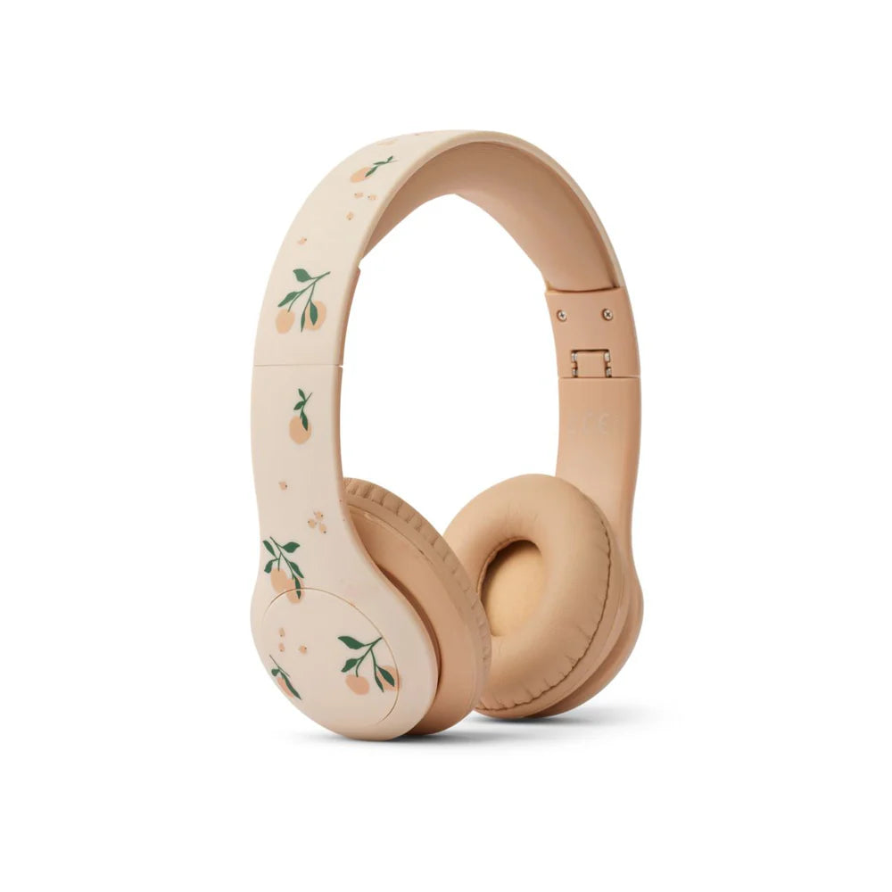QUINN WIRELESS HEADPHONES - PEACH / SEA SHELL