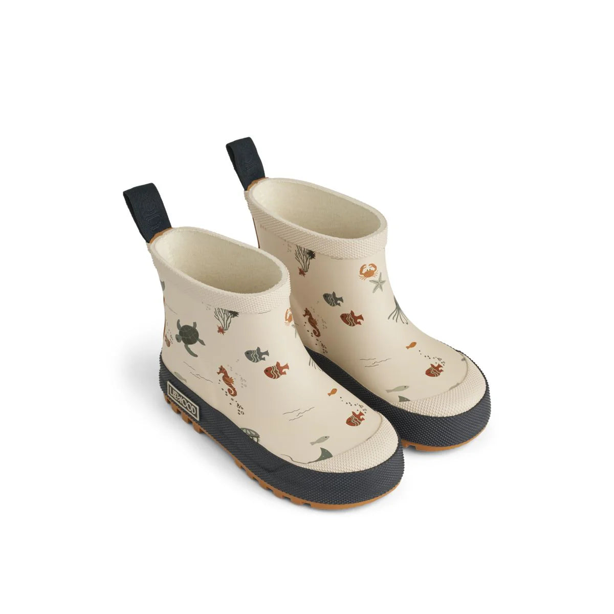 Tekla short rain boots - Sea creature / Sandy