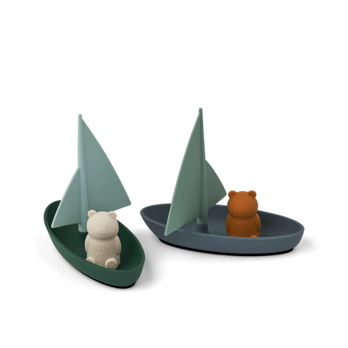 ENSLEY TOY BOATS 2 PACK - WHALE BLUE MULTI MIX