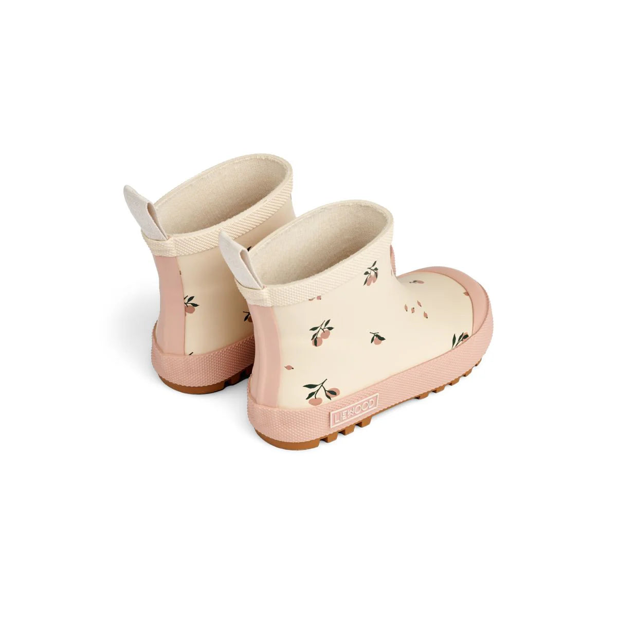 Tekla short rain boots - Peach / Sea shell