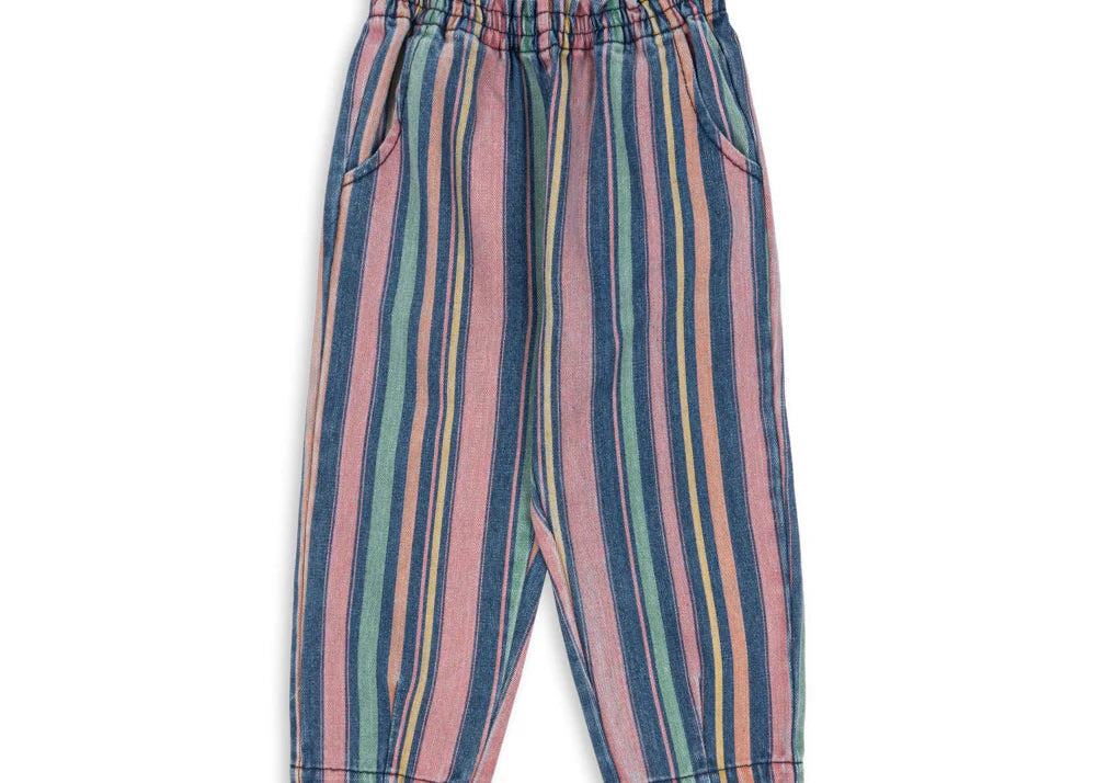 MAGOT FRILL PANTS - MIAMI STRIPE
