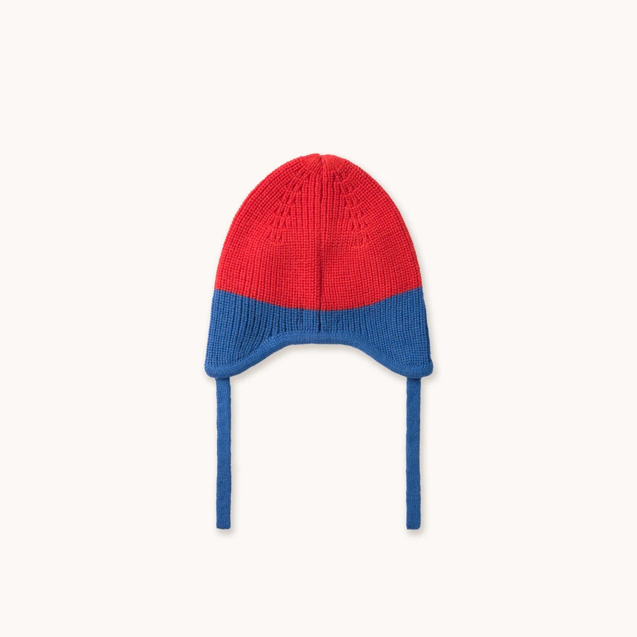 COLOR BLOCK EARFLAP BEANIE