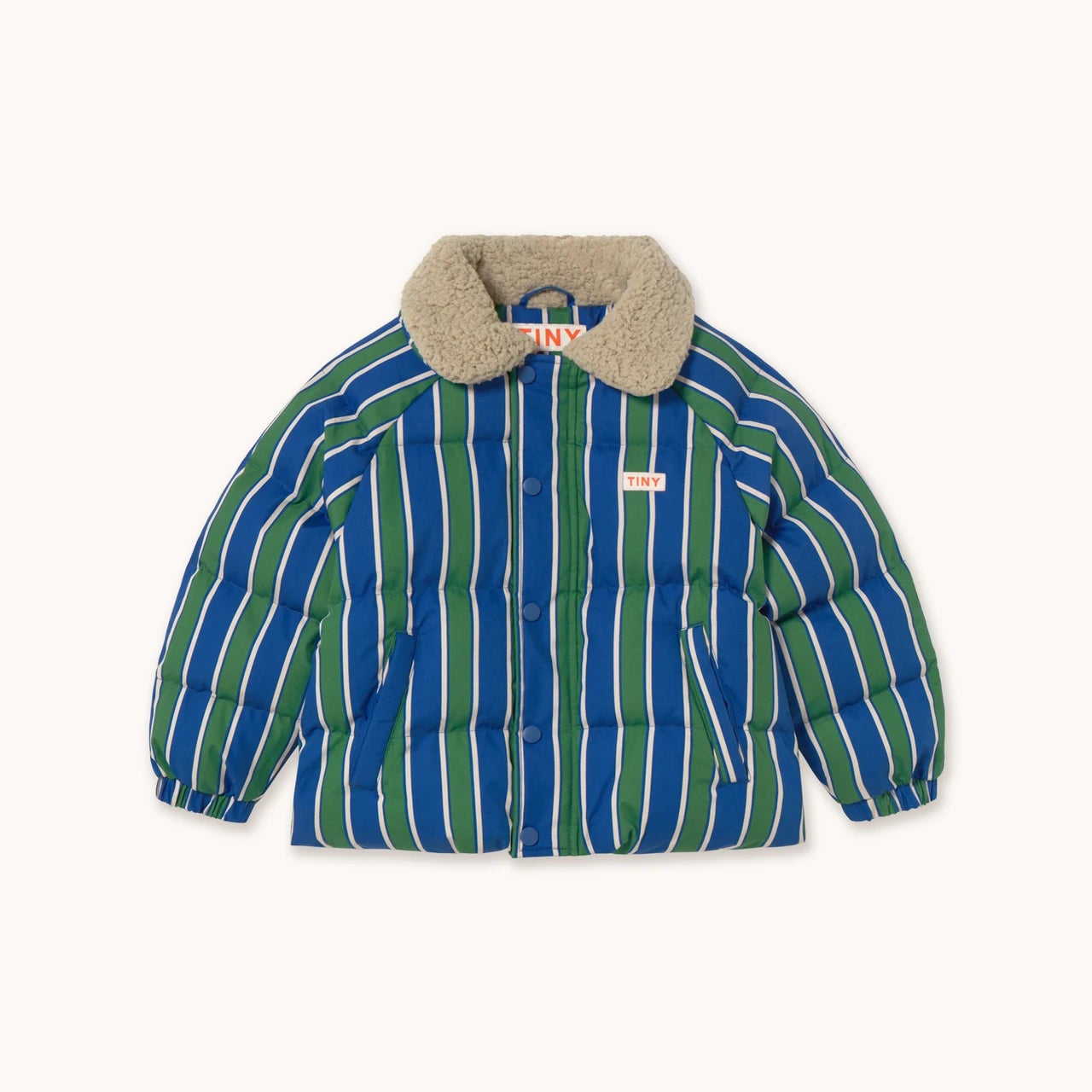 RETRO STRIPES PADDED JACKET