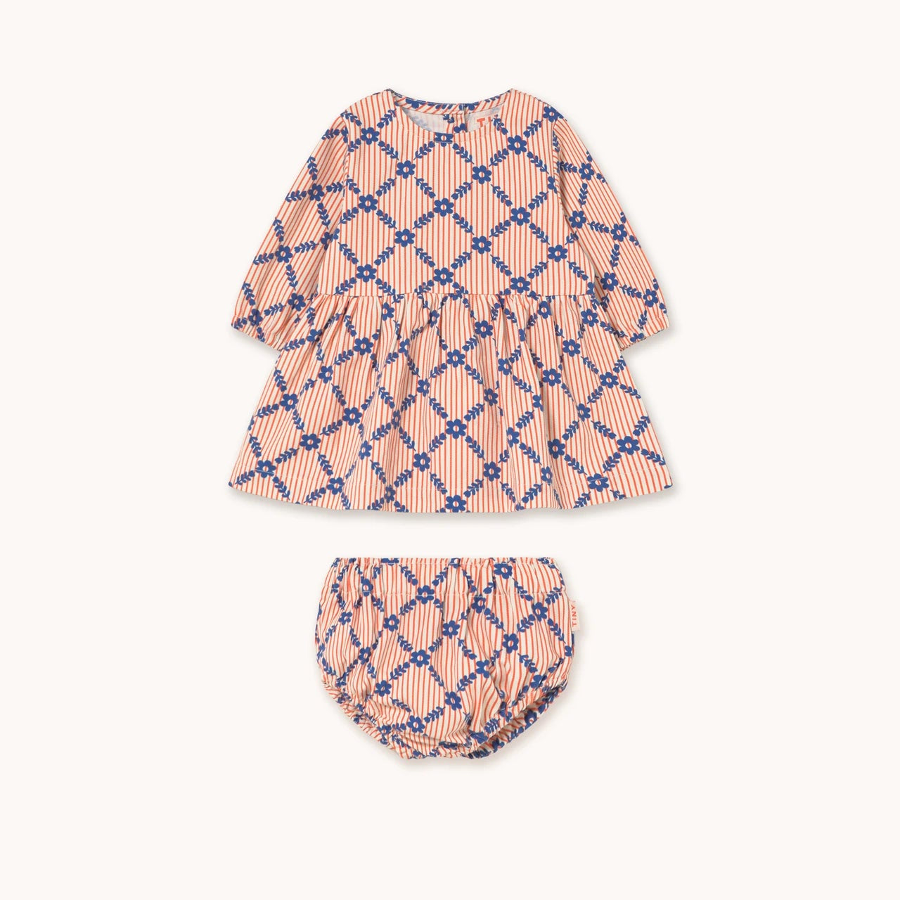 FLOWER GRID BABY SET