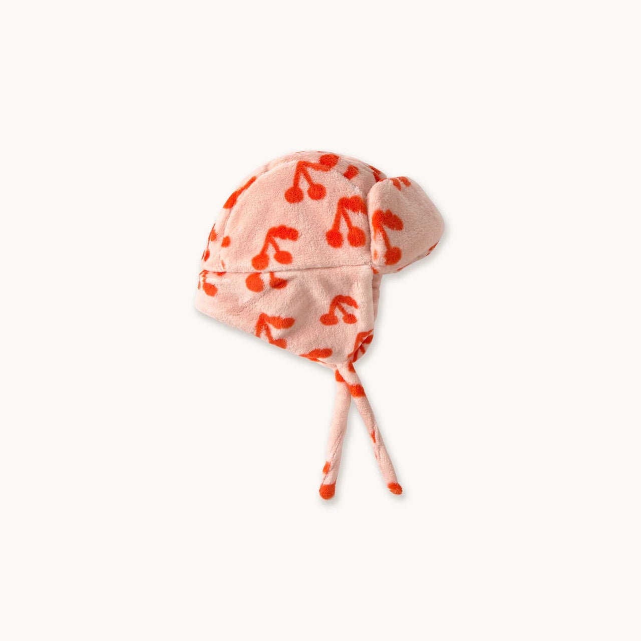 CHERRIES EARFLAP BEANIE
