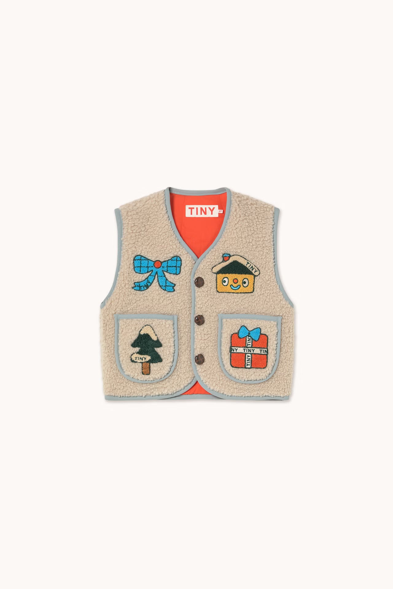 HOLIDAY SHERPA VEST
