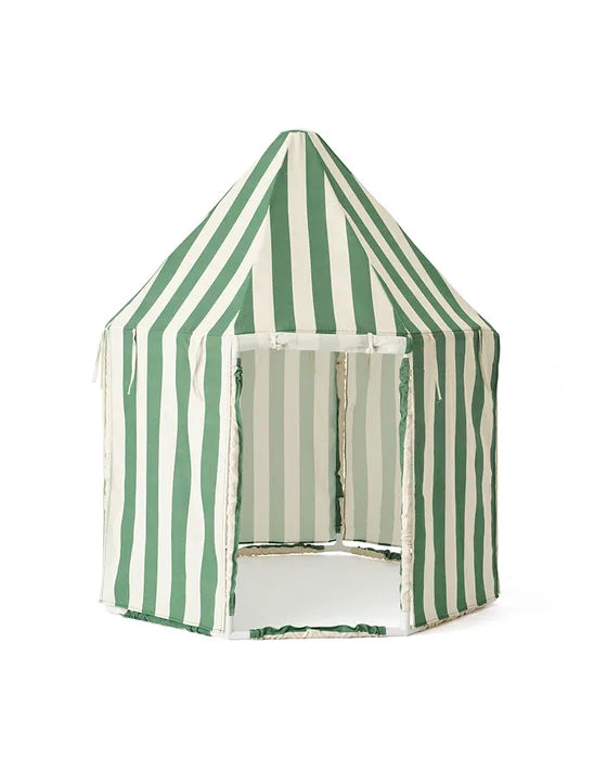 PAVILION TENT STRIPE GREEN