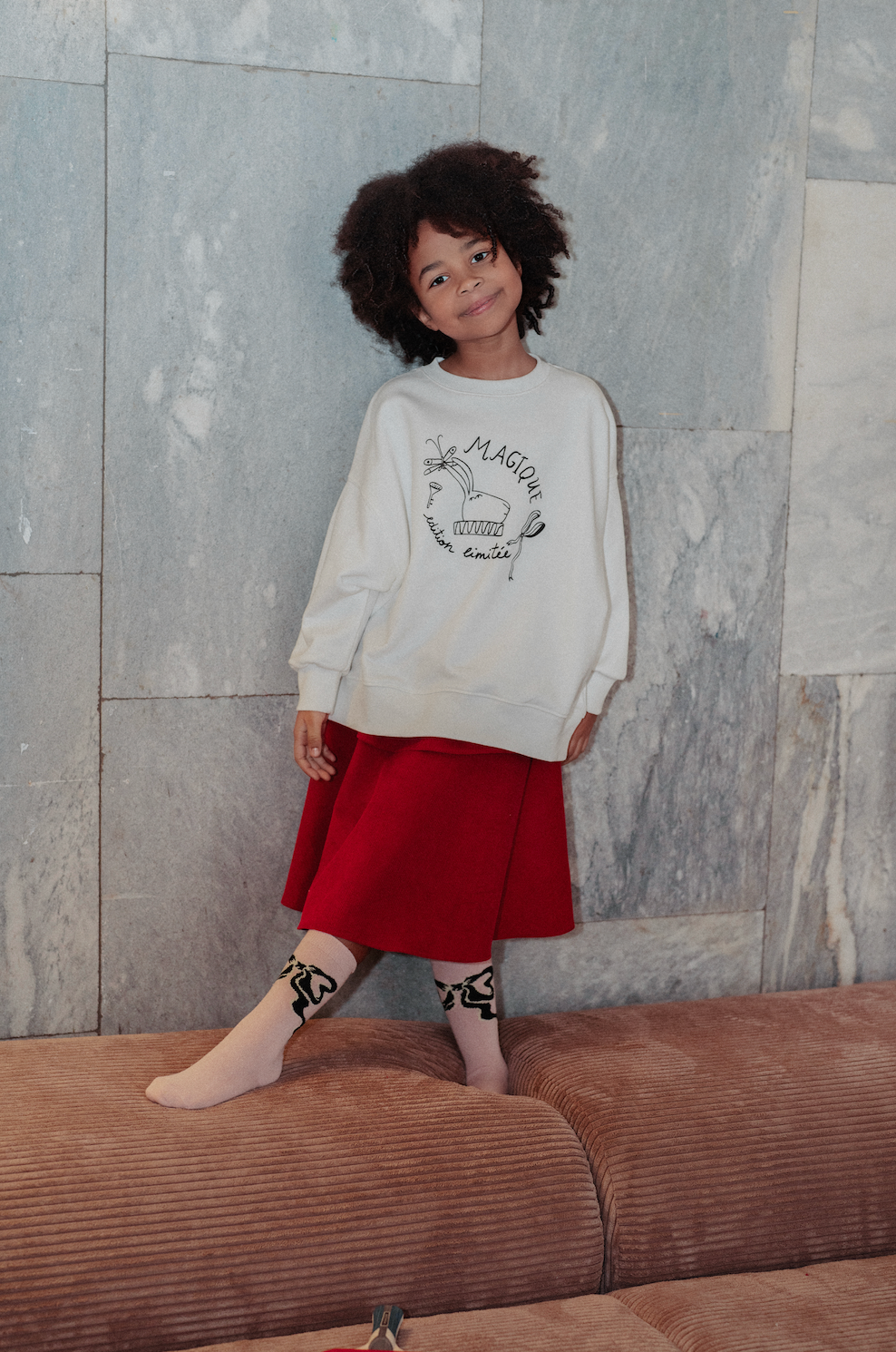 MAGIQUE EDITION LIMITÉE WHITE SWEATSHIRT