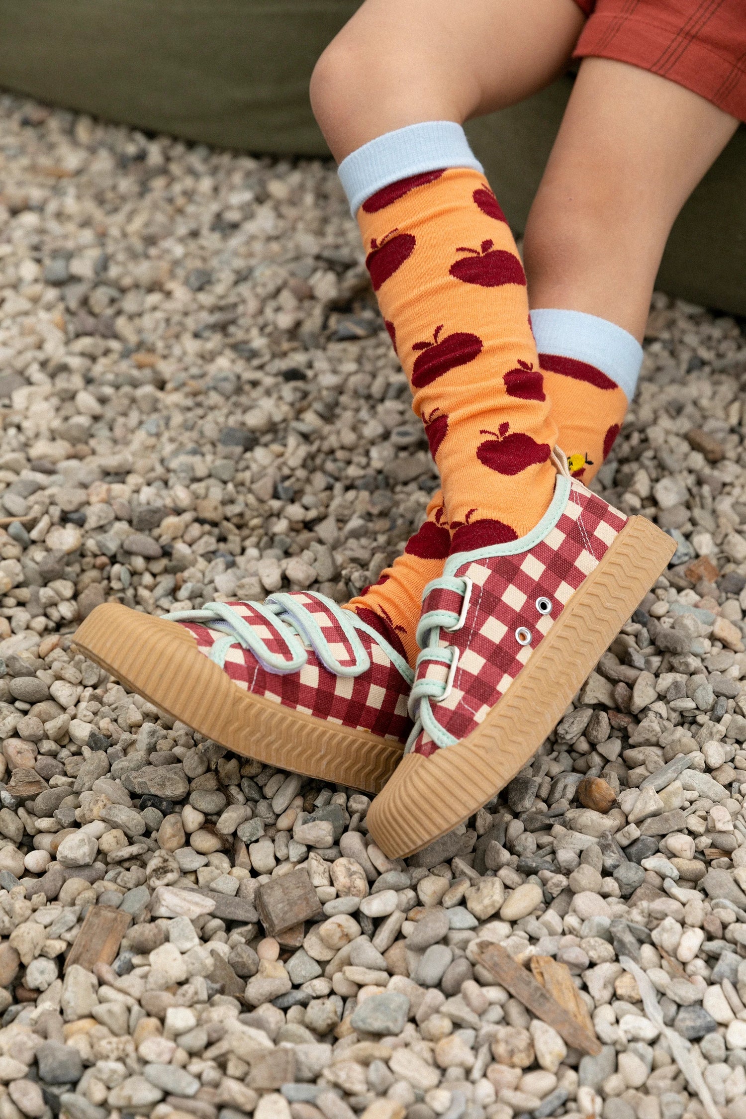 CANVAS BATAI | GRAPE GINGHAM