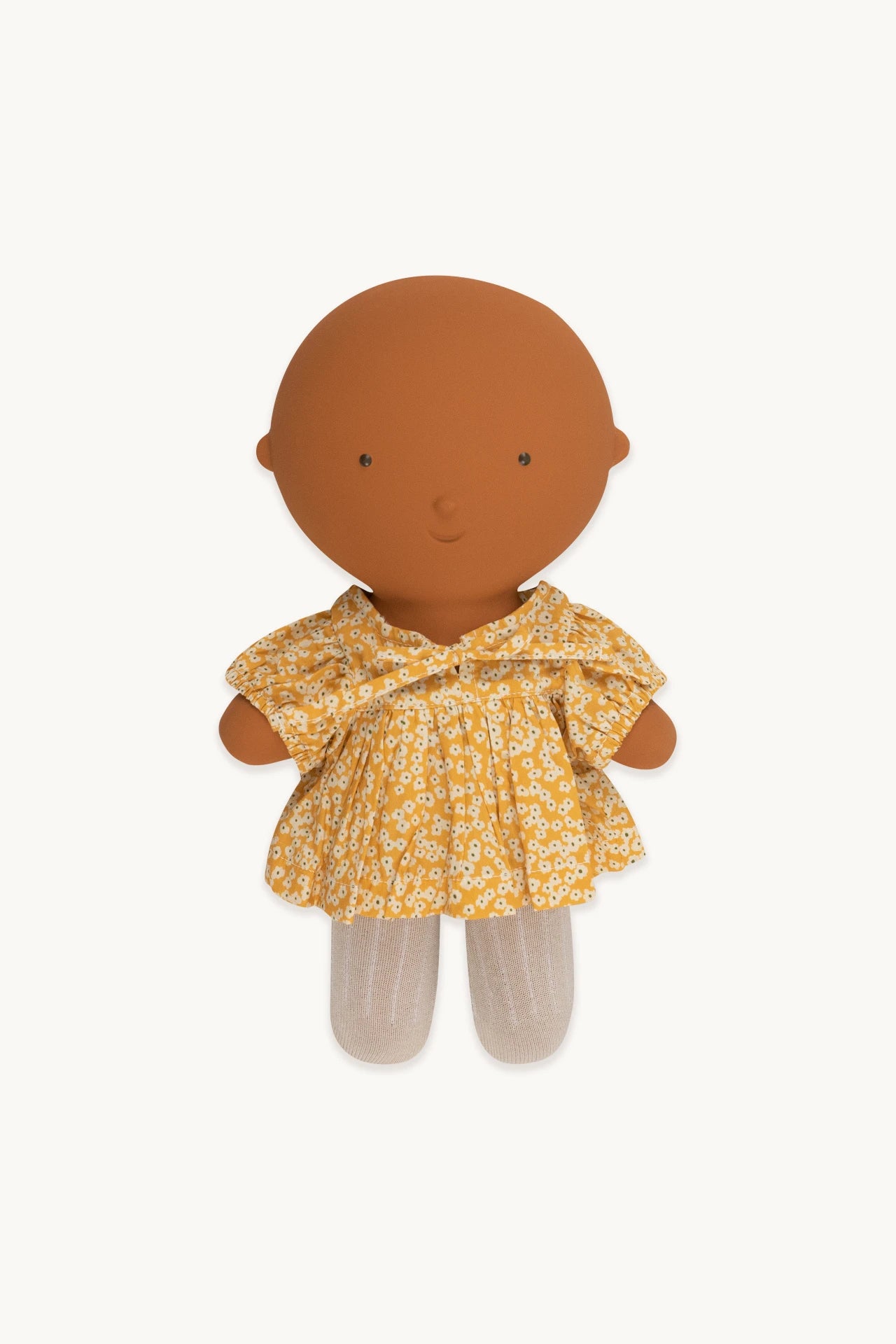 GOMMU YELLOW FLOWERS DRESS & TIGHTS