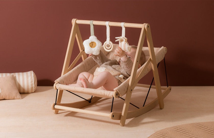 GROWING GREEN BABY BOUNCER • WILLOW DUNE