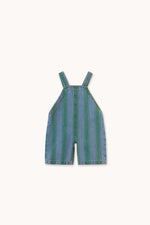 Retro Stripes Baby Denim Dungaree