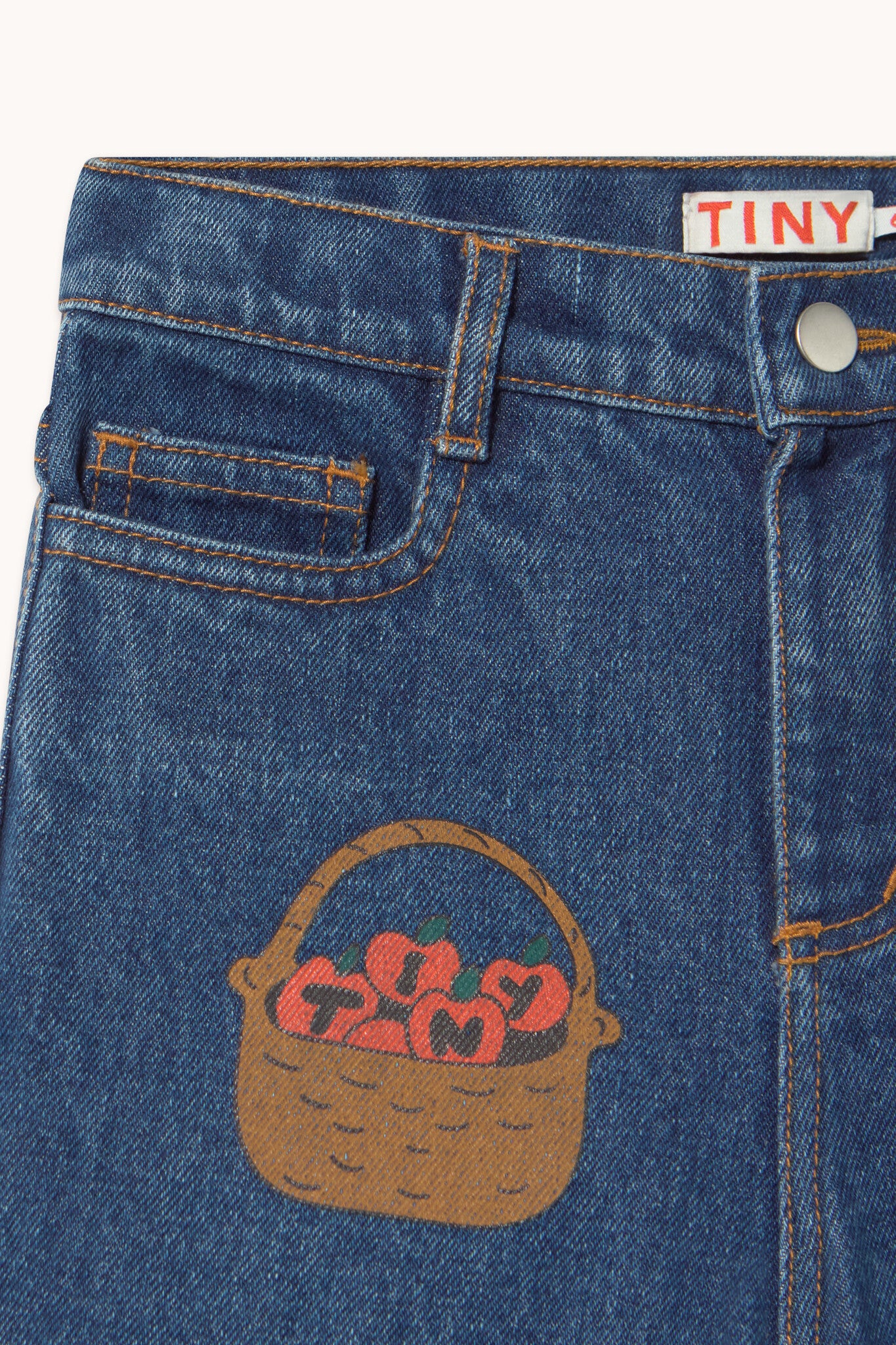 Tiny Apples Denim Pant