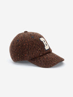 Bobo Choses wool blend cap dark brown